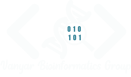 White Logo Vanyar Bioinformatics group